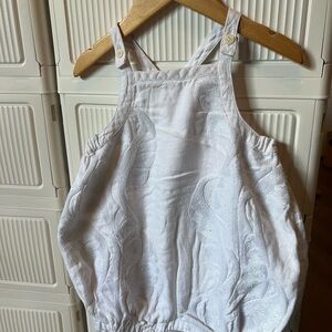 Banana Republic White baby romper